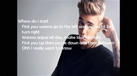 What Do You Mean Justin Bieber Lyrics Youtube