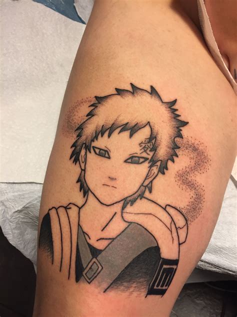 Gaara Tattoo I Tattoo Cartoon Tattoos Anime Tattoos Naruto Gaara