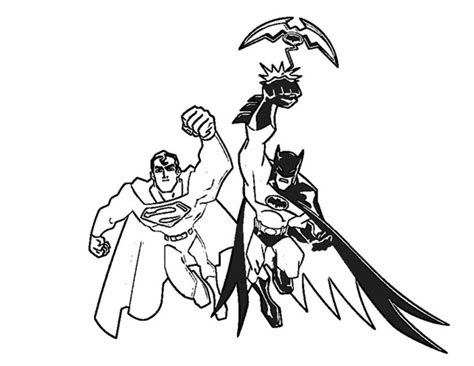 On this page you can see batman and superman coloring pages and and print them. Coloring Town