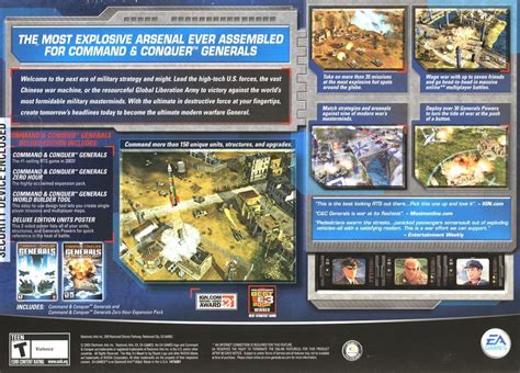 Command And Conquer Generals Deluxe Edition Box Shot For Pc Gamefaqs