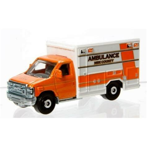 2013 Matchbox 2009 Ford E 350 Ambulance Mbx Heroic Rescue Series 30120
