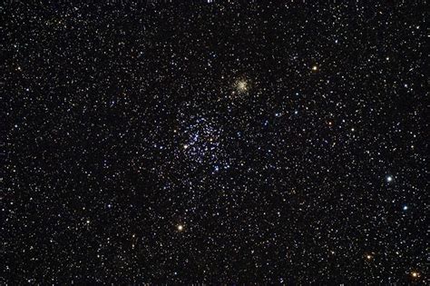 Steves Astronomy Site Deepsky M35 Ngc2158 Open Clusters In Gemini