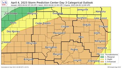 Bob Waszak On Twitter Spc Issues Day 3 Enhanced Convective Risk At