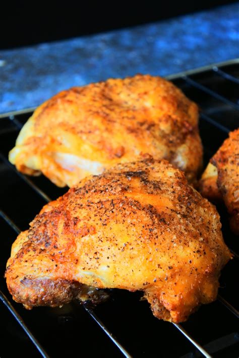 Easy Crispy Air Fried Chicken Thighs Kitrusy