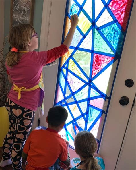 Families Are Creating Stained Glass Windows At Home And Heres How You