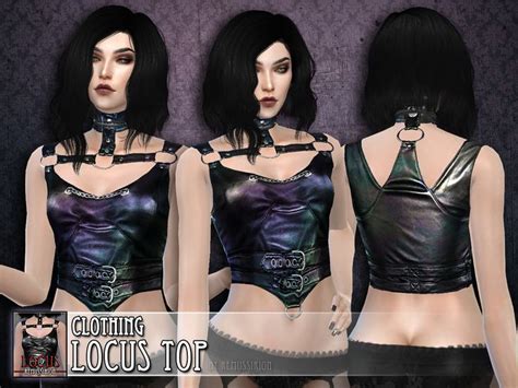 Pin By Konoha Konoha On Sims 4 Gothic Clothes For Women Sims 4