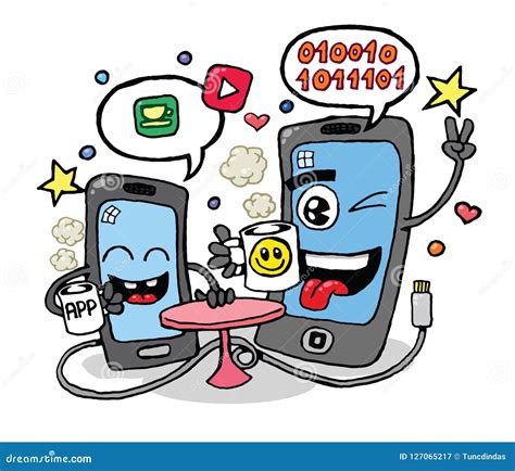 Cell Phones Evolution Cartoon Vector Banner 140671953