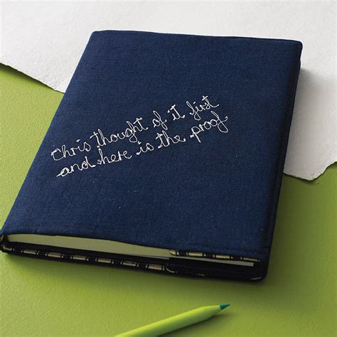 Personalised Mens Notebook By Handmade At Poshyarns