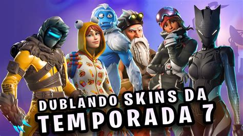 All skins for fortnite battle royale are in one place/page, to search easily & quickly by category, sets, rarity, promotions, holiday events, battle pass seasons, and much more! E SE AS SKINS DA TEMPORADA 7 FALASSEM? - FORTNITE - YouTube