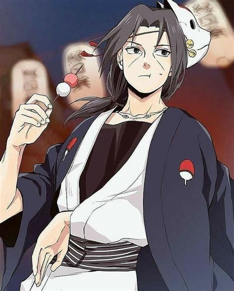 Itachi Eating Dango In Traditional Japanese Robes By Mazvi On Deviantart