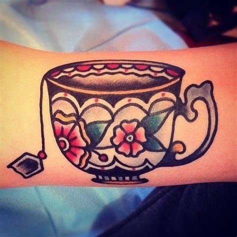 30 Utterly Lovely Tattoos For Tea Lovers Teacup Tattoo Tattoos Tea