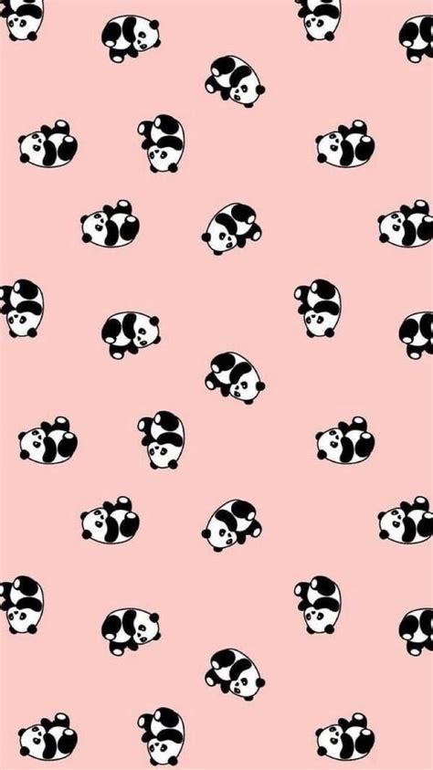 Kawaii Pink Panda Wallpapers Wallpaper Cave E15