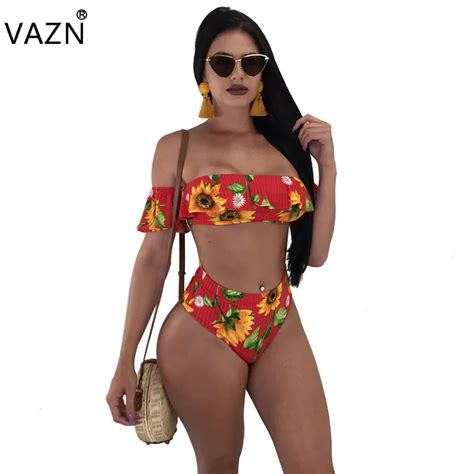 Buy Vazn Hot Fashion Design 2018 Bodycon Playsuit 2 Piece Print Playsuit