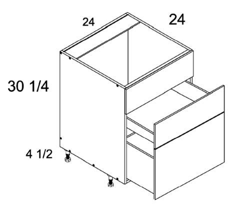 Check spelling or type a new query. RB3DB24: Two Drawer With False Front Range Base: Torino ...