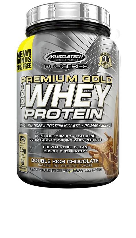 MuscleTech Premium Gold 100% Whey Protein - HEALTHY LIVING & FITNESS
