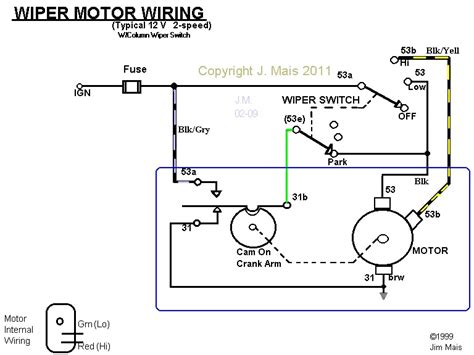 Wiring Diagram Wiper Motor