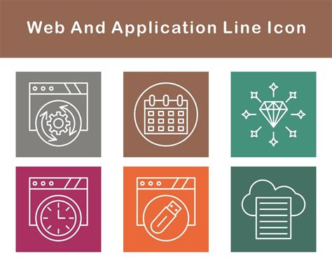 Web And Application Vector Icon Set 20702915 Vector Art At Vecteezy