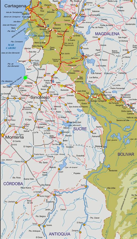 Mapa Vial De Colombia Buscar Con Google Colombia Mapas