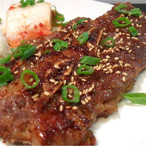 Order up korean shrimp box. Kalbi (Korean Marinated Short Ribs) in 2020 | Rib recipes, Short ribs, Spicy korean