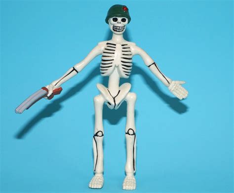 Motu Ko Skull Force Bendable Skeleton Soldier 1990s Toys N Things
