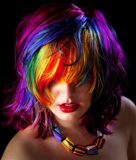 Anya Goys Rainbow Hair By Littlehippy On Deviantart