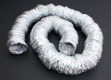 Aluminium Uninsulated Flexible Ducting Behling Insulation Supplies
