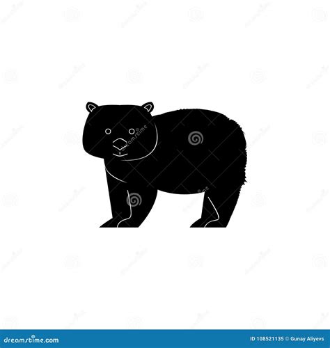 Animal Wombat Icon Elements Of The Fauna Of Australia Icon Premium