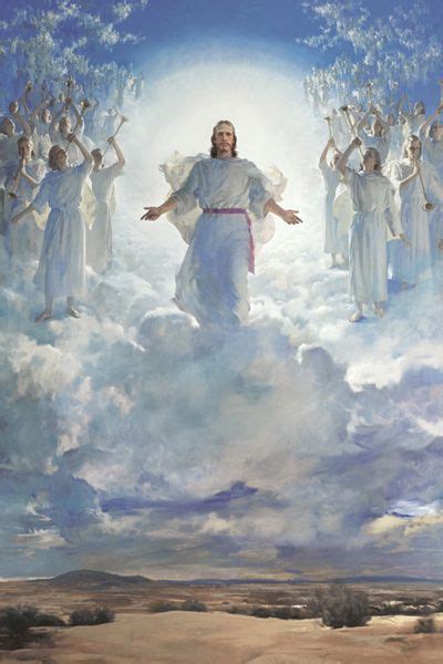 The Second Coming Of The Lord Jesus Christ With The Hosts Of Heaven By
