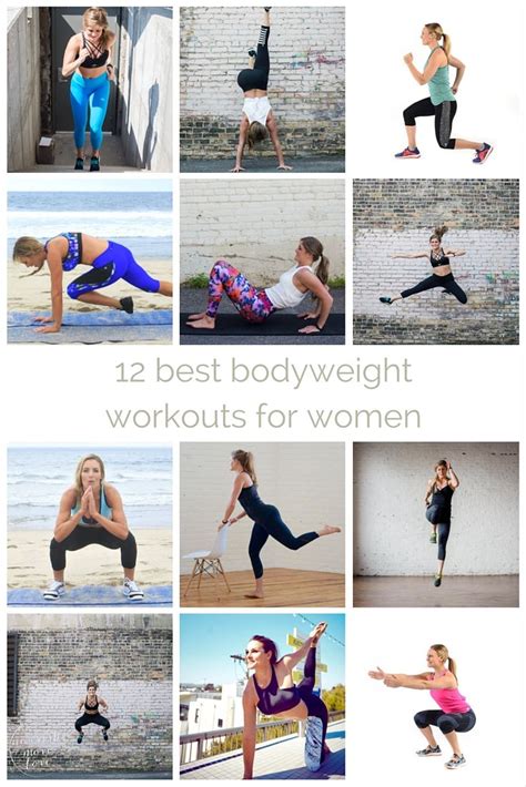 Best Bodyweight Workouts For Women Tone Up Anytime Anywhere With
