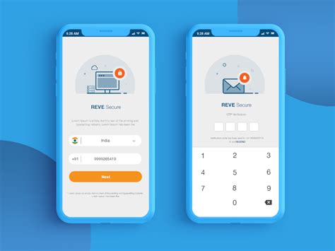 Here's another secure messaging app that uses an encryption system and can keep your messages safe. login - OTP screens by Surabhi Summi on Dribbble