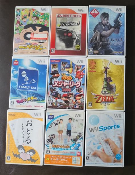 Japanese Wii Games Video Gaming Video Games Nintendo On Carousell