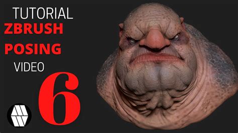 Zbrush To Photoshop Troll Bust Flippednormals