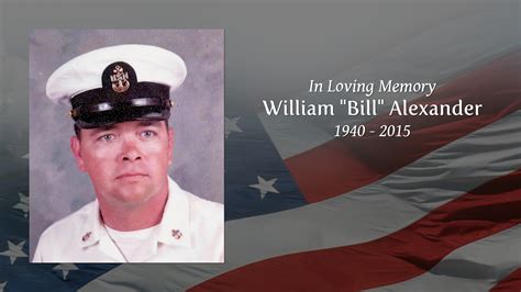 William Bill Alexander Tribute Video