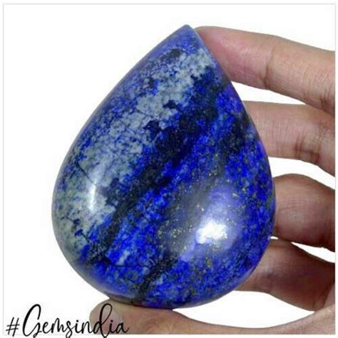 1000 Ct Natural Blue Lapis Lazuli Pear Cabochon Loose Huge Afghanistan