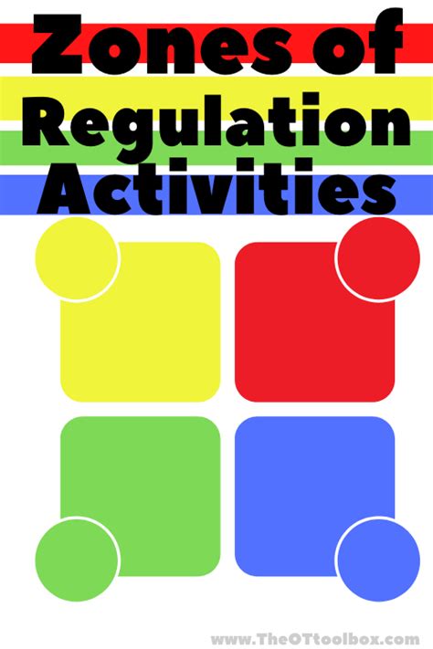 The four zones of regulation. Zones of Regulation Activities - The OT Toolbox in 2020 ...