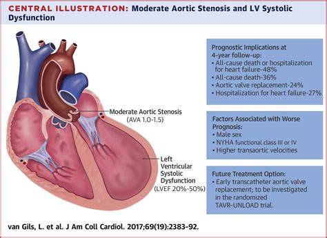 Prognostic Implications Of Moderate Aortic Stenosis In Patients With Left Ventricular Systolic