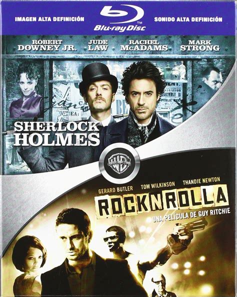 Bd Double Sherlock Rocknrolla Blu Ray Amazones Películas Y Tv
