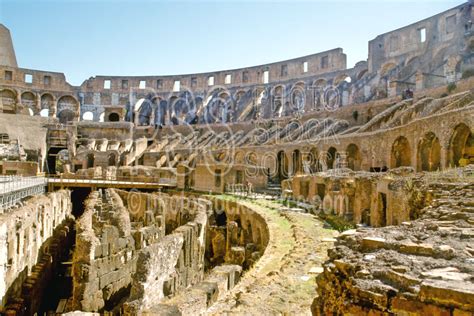 Photo Of Inside The Colosseum By Photo Stock Source Ruin Rome Italy