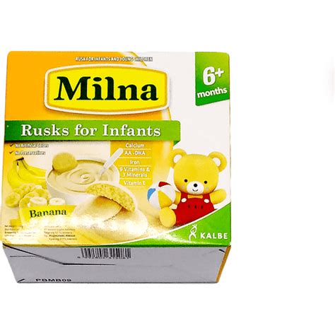 Milna Baby Biscuits Banana 130g Baby Food Walter Mart