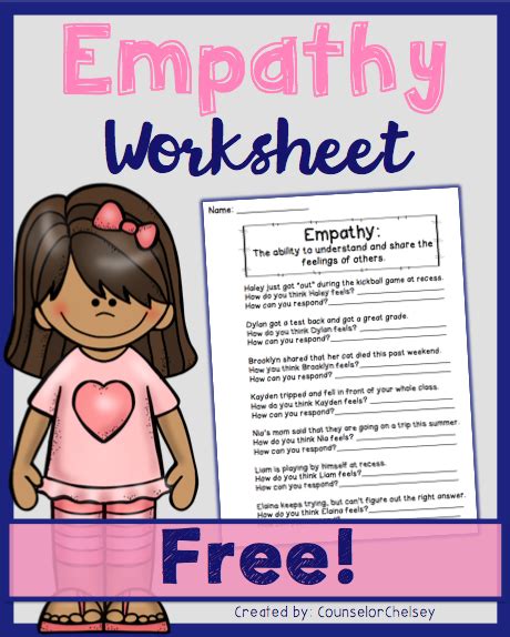 Empathy Worksheets Free Empathy Lessons Teaching Empathy Empathy