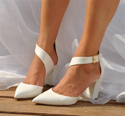 White Pearl Stone Embroidered Bridal Shoes Wedding Shoes Comfortable