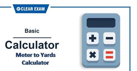 Meter To Yards Calculator