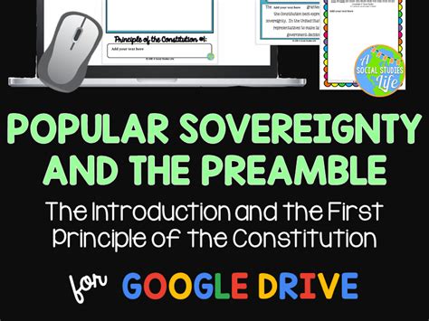 Constitution Preamble And Popular Sovereignty Teaching Resources