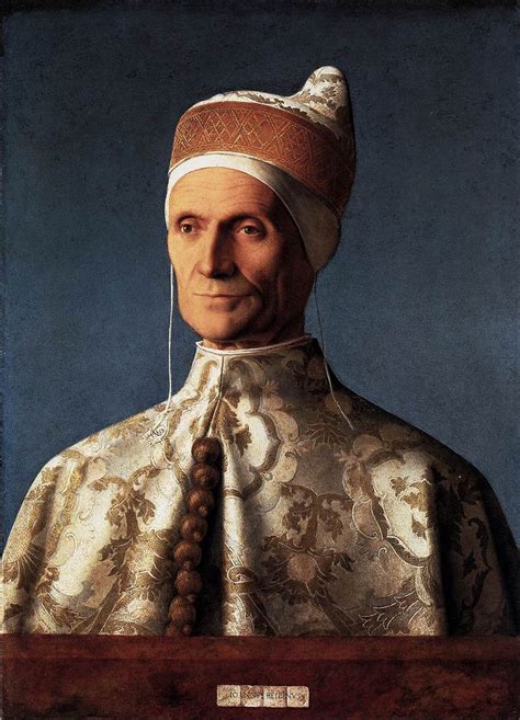 Giovanni Bellini Portrait Of Doge Leonardo Loredano Giovanni Bellini