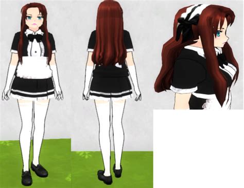 Yandere Simulator Maid Outfit By Floorcakelol On Deviantart