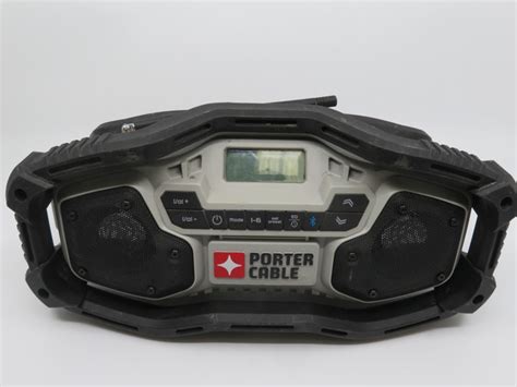 Porter Cable Jobsite Radio 20v Max Bluetooth Pcc771 Ebay