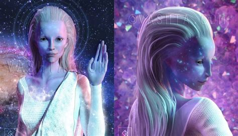 Andromeda Debbie Solaris Sirian Starseed Alien Concept Art Starseed
