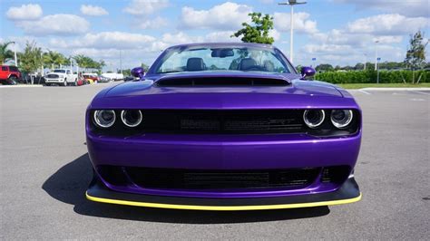 Purple Dodge Demon Convertible Is The Real Deal Carbuzz