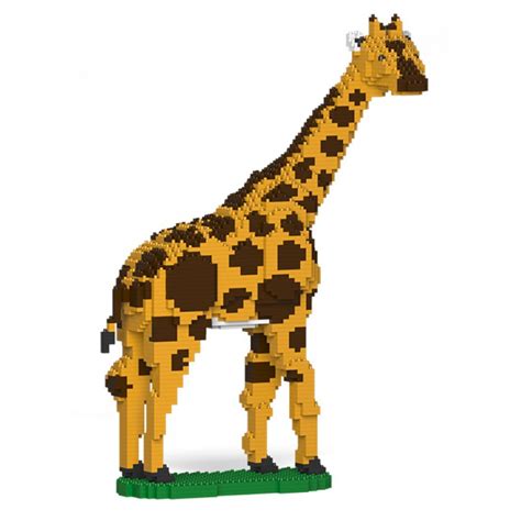 Jekca Giraffe 01s Lego Sculpture Construction 4d Brick