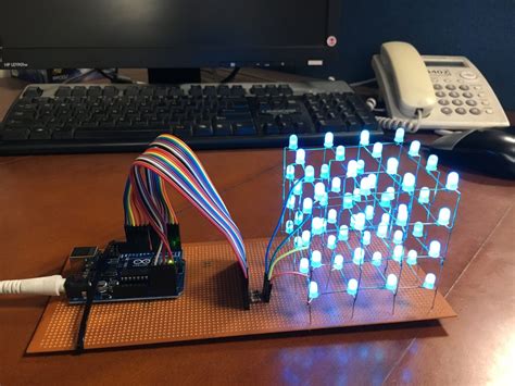 But assembling and soldering all those leds without the right instructions can be a nightmare, and in the end, your led cube may not work. Arduino Projects: LED - 4X4X4 LED Cube - Tutorial45